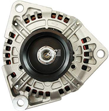 AS-PL Lichtmaschine 100A Generator LiMa 24V Alternator mit Riemenscheibe für VW CONSTELLATION VOLKSBUS WORKER passend für MERCEDES-BENZ G-Klasse SUV (W461) VARIO Kasten/Kombi VARIO Kipper A0053