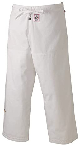 Mizuno Judo Hose Weiß, Unisex, Sportlich, IJF zugelassen
