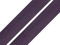 maDDma 1m Falzgummi 20mm Faltgummi elastisches Einfassband Schrägband Saumband Farbwahl, Farbe:aubergine