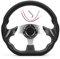 Volante corsa, volante universale 320 mm in fibra di carbonio, deriva con pulsante del clacson