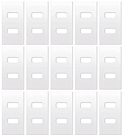 Angoily 24Pcs Vertikale Blinde Reparatur Tabs Vertikale Blinde Ersatz Reparatur Lamellen Umwelt Freundliche Jalousien Ersatz Lamellen