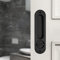 HOCONNIE Cerradura para Puertas Correderas Manilla para Puerta de Bolsillo con Llave Manilla Invisible para Puertas Empotradas 173mm Negro