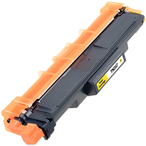 ESMONLINE 1 kompatibler Toner TN247 TN243 Yellow für Lasergeräte Tonerkartusche Ersatz für Brother MFC-L3750CDW MFC-L3770CDW MFC-L3710CW DCP-L3550CDW DCP-L3510CDW HL-L3210CW HL-L3230CDW