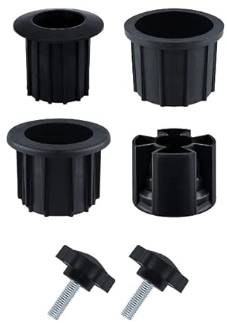 Schirmständer Lochring Steckabdeckung, Schirmständer Ersatzteile Schirmständerteile für Terrassenschirmständer,Umbrella Standing Deck Replacement Part with M8 Screws für Sonnenschirmständer Garten
