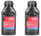 2x BISOMO Bremsflüssigkeit Original TRW DOT4, Brake Fluid, je 250ml insgesamt 500ml für Roller, Moped und Motorrad mit Scheibenbremse