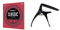 D'Addario EJ27N Cordes d'étude pour guitare classique Normale & CASCHA Capodastre pour guitare classique/concert, Capodaster pour guitare, guitar capo, accessoires pour guitare acoustique, HH 2038