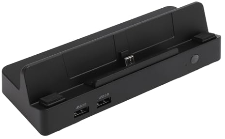 4K-HD-TV-Modus, Ladespielkonsole, TV-Dock mit One-Key-Display-Umschaltung für Switch, OLED