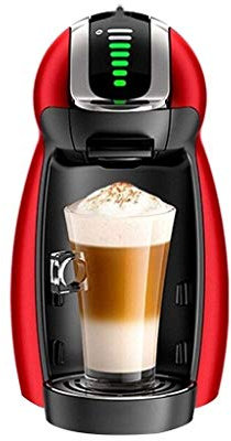 XFZJCHAP Cafetera Máquina de café en cápsulas Máquina de café Todo en uno con Espuma de Leche automática Creativa para la Oficina en casa Cafetera Americana Máquina de café de 6 Tazas (Color: Rosa)