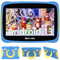Blackview Kinder Tablet 7 Zoll, Android Tablet für Kinder ab 6 mit Lernspielen, 4GB RAM+32GB ROM, WiFi, Dual-Kameras, GMS, stoßfestes Gehäuse, vorinstallierte, Kinder Tablet mit Kindersicherung