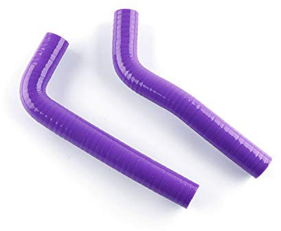 ASYXPCRH Kit tubo radiatore in silicone per Yamaha YFZ450 YFZ 450 2004-2013 (viola)