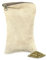 HERENCIA GAUCHA - Yerbera Portátil de Gamuza, Contenedor de Yerba Mate, Yerbero de Cuero, Bolsa para Yerba, Práctico y Compacto para Viajes y Uso Diario (Beige, 1/4 Kg)
