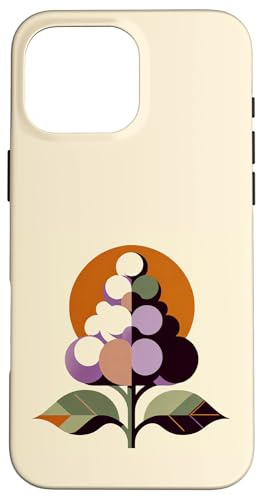 Retro Lilla Custodia per iPhone 16 Pro Max