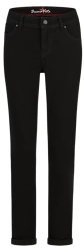 Buena Vista Damen Jeans Malibu Zip High (DE/NL/SE/PL, Alphanumerisch, XS, Regular, Regular, black)