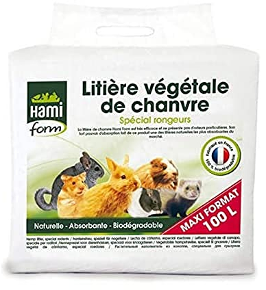 Sarl Devic Hamiform Lecho Cañamo Roedores 100L. 1500 g