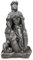 Freya Statue nordische Göttin der Liebe, Schönheit und Krieg, 33 cm, Wicca-Altarstatue, Stein-Finish