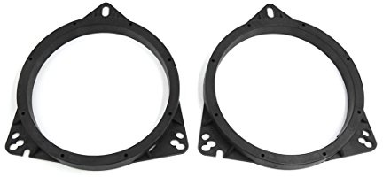 sourcing map Pair 6.5 Inch Outer Dia Car Speakers Plastic Mounting Ring Spacer