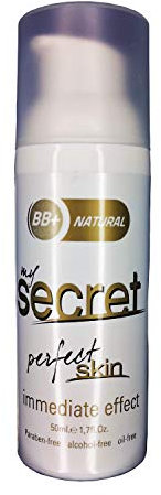 My Secret Perfect Skin - BB Cream, crema colorata ANTIRUGHE, idratazione profonda, agisce contro le machie e corregge le occhiaie, protegge dai raggi UV. (1x50ml) (Natural)