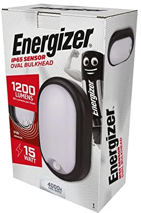 15W LED PIR Bulkhead Oval S12972