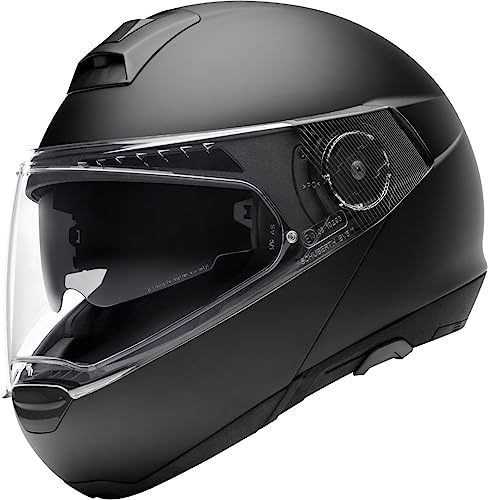 Schuberth 4546317360 C4 Pro Motorradhelm Unisex - Erwachsene, schwarz (matt schwarz), 55 (S), 1 Stück