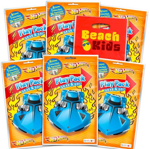 Hot Wheels Aufkleber Party Favor Pack (336 Aufkleber)