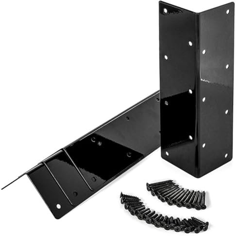 Begchy Eckwinkel für Hochbeet, mit Holzschrauben für 50,8 cm - 61 cm Beete für Gemüse-Pflanzgefäß, Garten, einfache Installation, 4 Stück