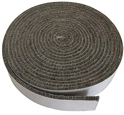 High Temp Grill Gasket Replacement Fit Kamado Joe Classic and Big Joe BBQ Smoker Gasket Pre-Shrunk Accessories Self Stick Felt 15ft Long, 9/8 Wide, 1/8 Thick