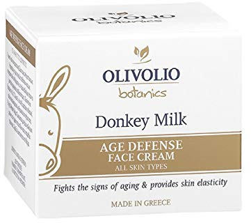 Olivolio botanics 92% natürliche Anti Aging/Antifalten Gesichtscreme mit Eselsmilch/Olivenöl - ohne Mineralöl und Parabene !