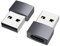 nonda USB C to USB Adapter (2 Pack), USB-C Female to USB Male, USB Type C Female to USB OTG Adapter for MacBook Pro 2015/2013, MacBook Air 2017/2015, Laptops, Wall Chargers, Power Banks, Grey