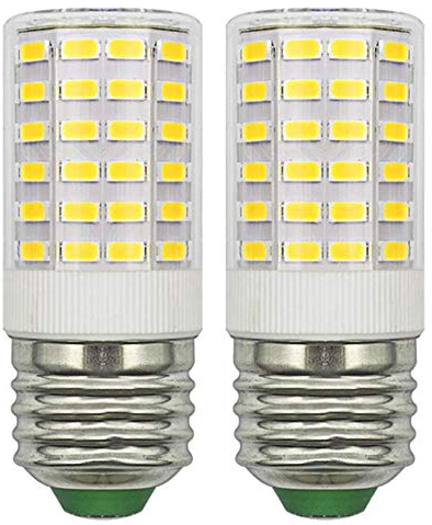 ZHENMING E27 LED Kaltweiss 12V Maiskolben Glühbirne Niederspannung 5W Ersetzt 50W 60W Edison Halogenlampe (Nicht Hochspannung 230V), Kandelaberbirnen Nicht Dimmbar, 2er Pack