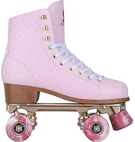 Story Phoenix Quad Rollerschuhe (Rosa, 6)