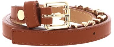 Valentino Emma Winter Belt W120 Cuoio/Oro - kürzbar