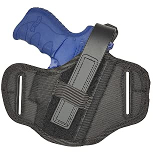 5-56.de AK02 Nylon Gürtel Holster für Walther PK380 schwarz