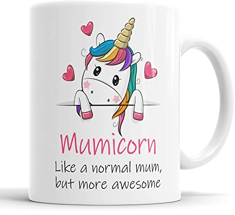 Mumicorn Mug Mum Unicorn Cup for Fathers Day Birthday Christmas Funny Mug Present for Mummy