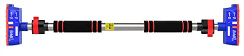 Pull Up Bar Türrahmen Klimmzugstange |Erwachsene Teenager Kinder Krafttraining Fitness Reck |Sportgeräte for Kinder, mit Sicherheitsschloss |Schaumstoffgriff (Size : 96-126cm/37.8-49.6)