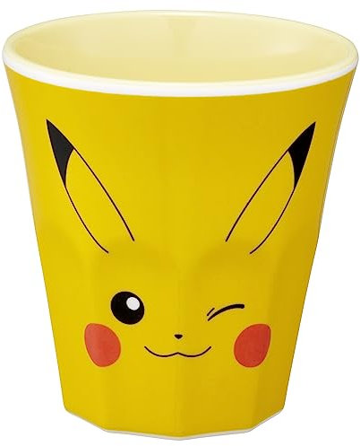 Skater MTB2-A Tumbler, Melaminbecher, 270 ml, Pokemon Pikachu Gesicht