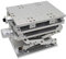 Jieotwice Tragbare 3D Werkbank, Lasermarkierungs Graviermaschine, 3 Achsen Beweglicher Tisch, Optischer Experimentiertisch Mit XYZ Achse(A 210x150x150mm)