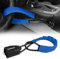 KAYCENTOP Car Steering Wheel Lock, Seat Belt Lock, Anti-Theft Device, Max 17 Inch Length, Small and Light-Weight, Multi-Functional, Fit Most Vehicle, SUV, Golf Cart Security (Blue)