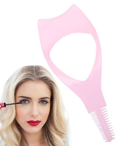 Wimpern Mascara Applikator, Wimpern Schablone Bürsten aus Kunststoff für Make-up-Anfänger, Multifunktion Augen Make-up Maskara Guide Tool für den Alltag, Verabredungen, Partys, Auftritte