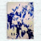 IPUDIS Yves Klein Blaue Poster Yves Klein Gemälde Yves Klein Leinwand Wandkunst Yves Klein Drucke Abstrakte Bilder für Home Office Wanddekoration 50x70cm Kein Rahmen