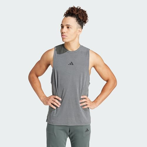 adidas Men's Designed for Training Workout Tanktop