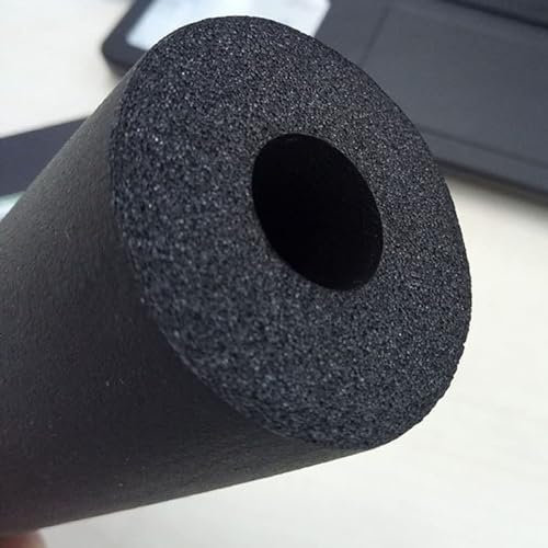 Pipe Insulation - Foam Tube Pipe Lagging - 15mm Thickness X 1.7m/pcs - Antifreeze/ Waterproof/ Flame Retardant Air Conditioner Heat Insulation Pipe(25mm)