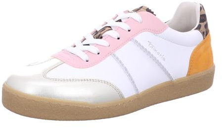 Tamaris Damen Schnürer - 1-23632-42 942 39 LT.Gold Comb