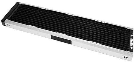VLALAMNO RX-480 480-mm-Kühler mit LED-Anzeige-Einlassmodul for 120-mm-Lüfter (Color : Silver2)