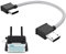 Wonvify Remote Controller Datenkabel Nylon Type-C zu Micro USB für DJI Mini SE, Mavic Mini, 2 Pro Zoom/Air/Pro Platinum, Phablet OTG RC Verlängerungskabel (15 cm)