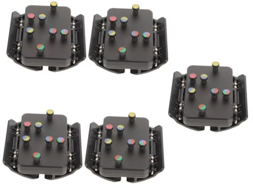 ibasenice 5piezas Guitar Chord Tool Para Principiantes Ayuda De Práctica De Acordes Para Adultos y Niño Niña Dispositivo De Entrenamiento De Guitarra Accesorios Para Aprender Acordes y