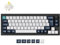 Keychron Q2 Max Custom Mechanische Gaming-Tastatur, QMK Programmierbarer Knopf 2,4 GHz/Bluetooth 5.1/Kabelgebunden, Deutsch DE ISO 65% Kompakter RGB Hot-Swap mit Gateron Bananenschalter