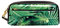 Federtasche Lineare Grüne Blätter Pflanze Bleistift Beutel Tragbar Pencil Case Große Kapazität Bleistift Tasche Für Schule Schulsachen College