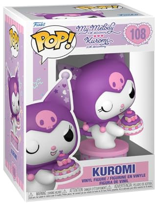 Funko Pop! Sanrio: Hello Kitty S8- Kuromi Present - Vinyl-Sammelfigur - Geschenkidee - Offizielle Handelswaren - Spielzeug Für Kinder und Erwachsene - Anime Fans - Modellfigur Für Sammler und Display
