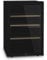 LES PETITS CHAMPS CAVCDB62 - Cave de conservation dual zone 62 bouteilles pose libre noire