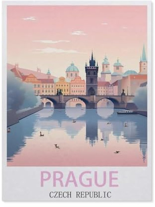 Puzzle 1000 Teile für Erwachsene，Prag, Tschechien，Puzzle Puzzle Schwierig Perfektes Pädagogisches Geschenk für Jungen Und Mädchen（38x26cm）-BP10